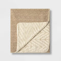 Heathered Fleece Reversible Warm Dog Blanket