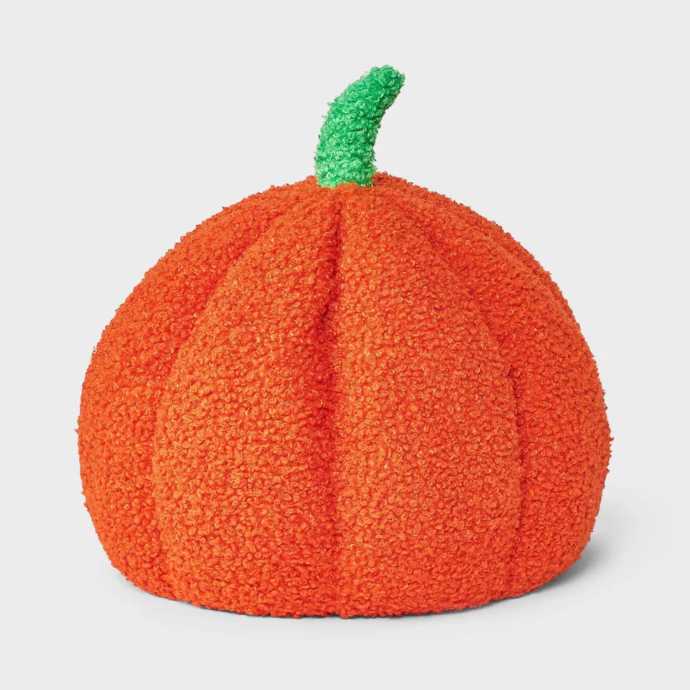 Pumpkin Shaped Enclosed Cave Bed for Small Dogs